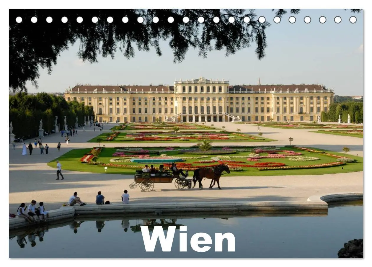 Cover: 9783516208207 | Wien (Tischkalender 2026 DIN A5 quer), CALVENDO Monatskalender | 2026