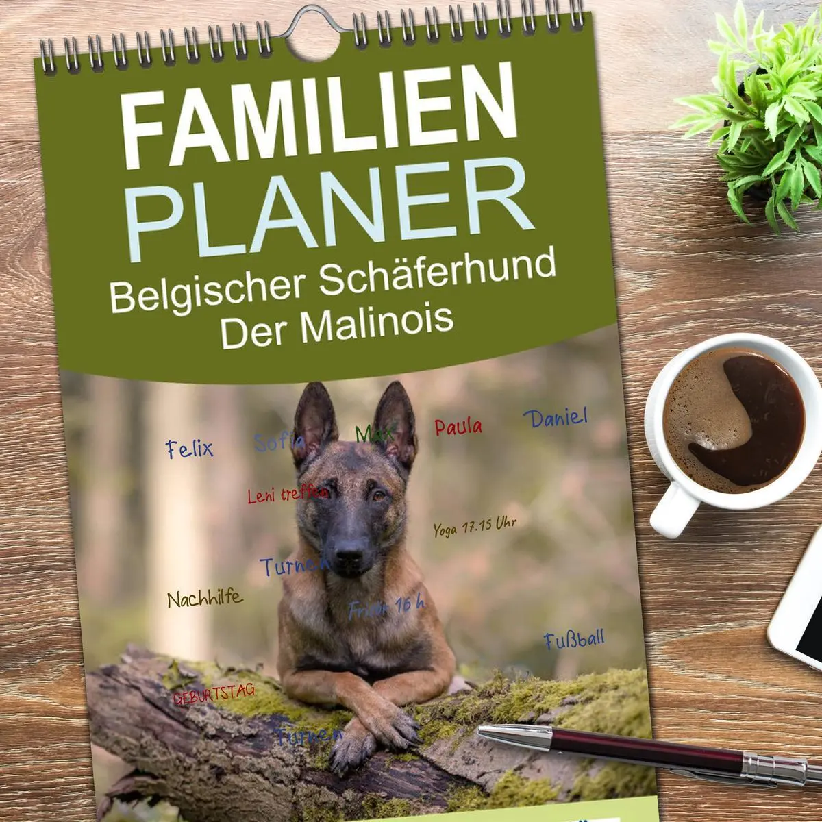 Bild: 9783516518207 | Familienplaner 2026 - Belgischer Schäferhund - Der Malinois mit 5...