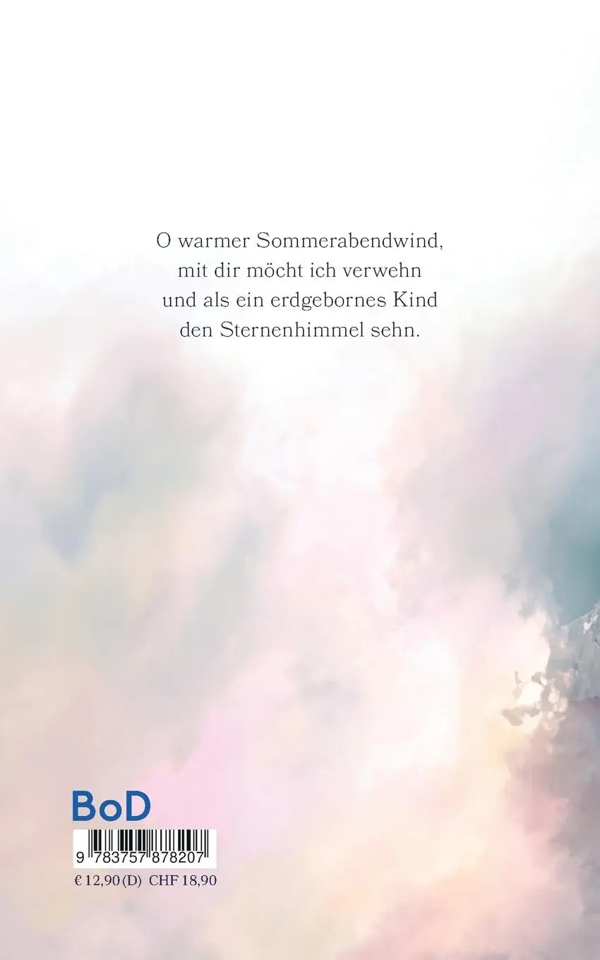 Rückseite: 9783757878207 | Wehmutslieder | Gedichte | Leander Maria Lauscher | Taschenbuch | 2023
