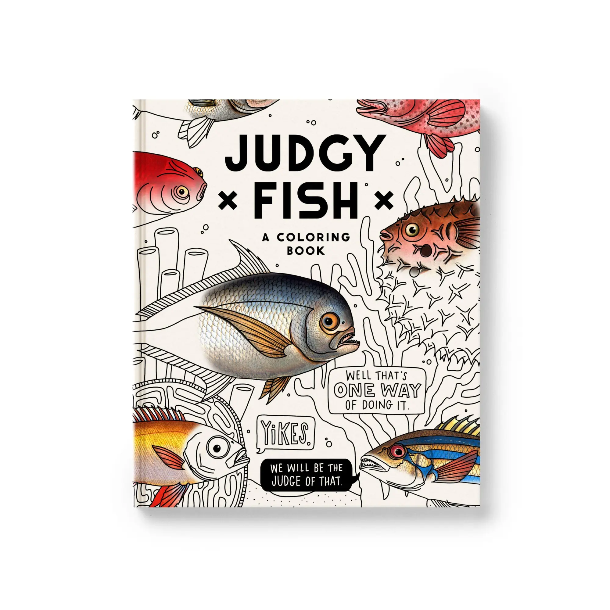 Cover: 9780735388307 | Judgy Fish Coloring Book | Brass Brass Monkey | Taschenbuch | 80 S.