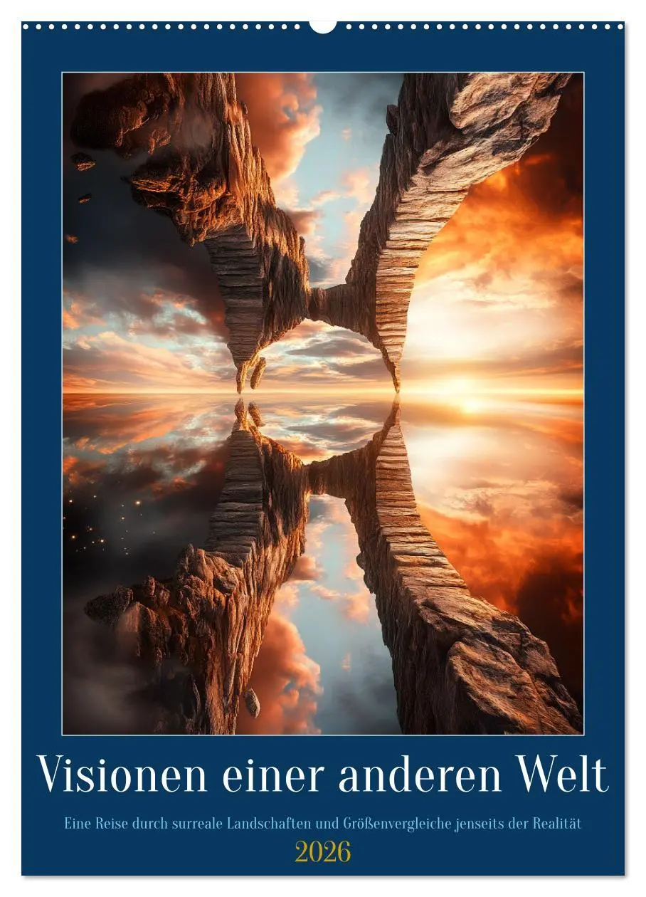 Cover: 9783457278307 | Visionen einer anderen Welt (Wandkalender 2026 DIN A2 hoch),...