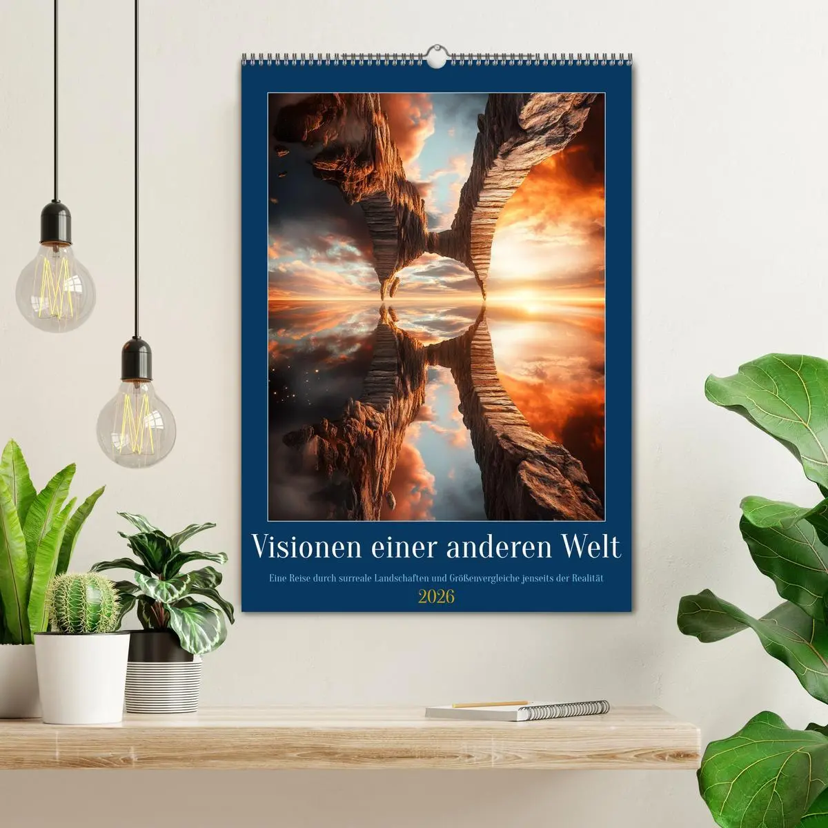 Bild: 9783457278307 | Visionen einer anderen Welt (Wandkalender 2026 DIN A2 hoch),...