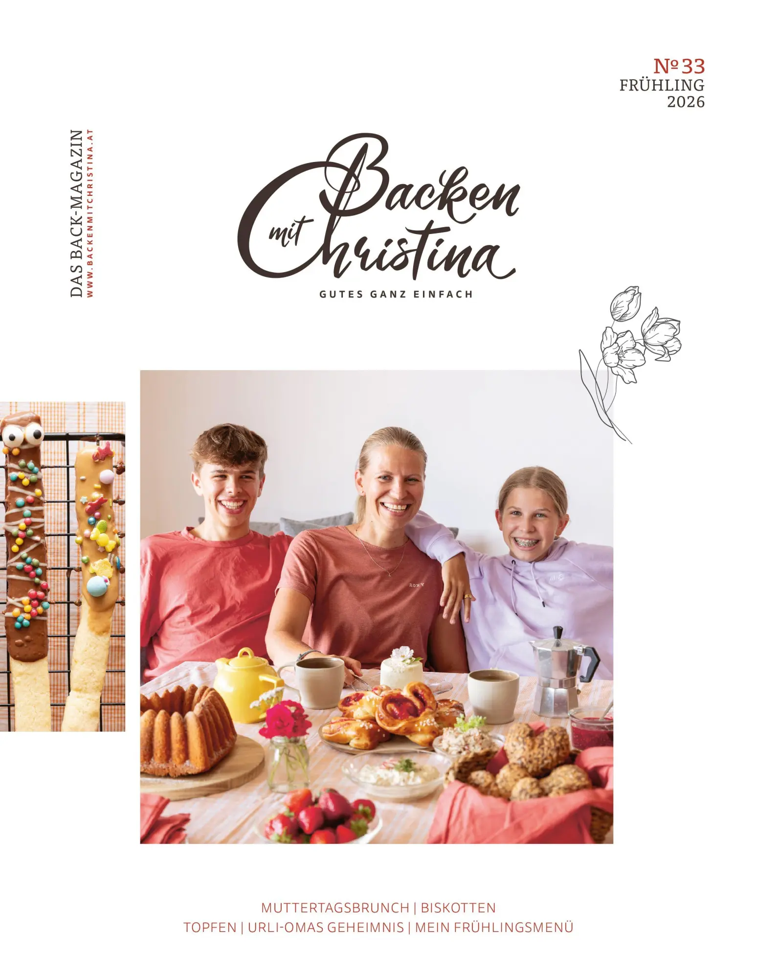 Cover: 9783706688307 | Christina Bauer Magazin | Das Back-Magazin. No 33 Frühling 2026 | 2026