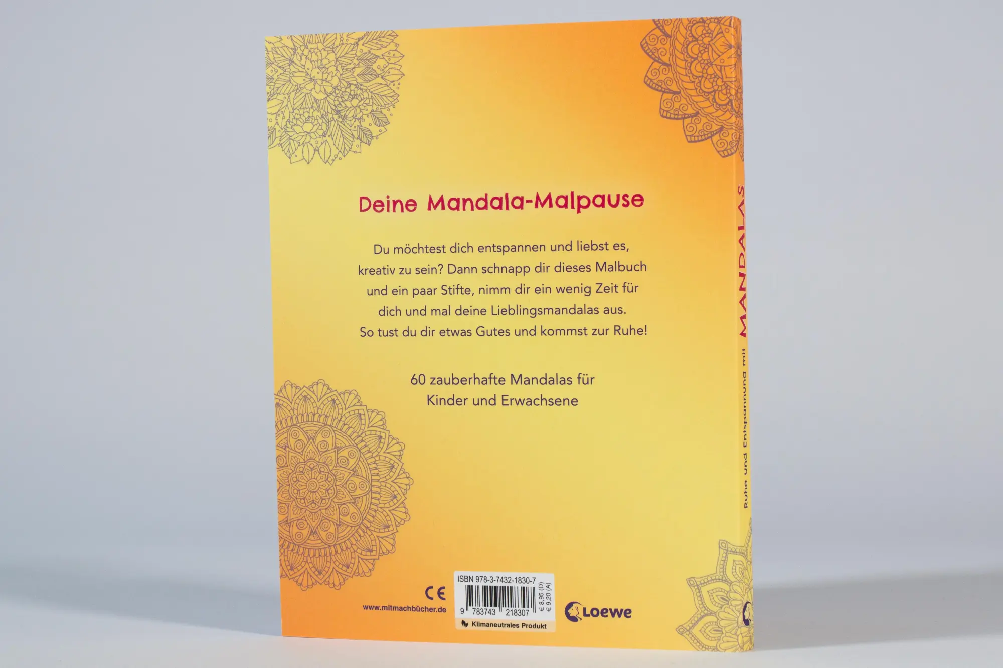 Bild: 9783743218307 | Ruhe und Entspannung mit Mandalas | Taschenbuch | 120 S. | Deutsch