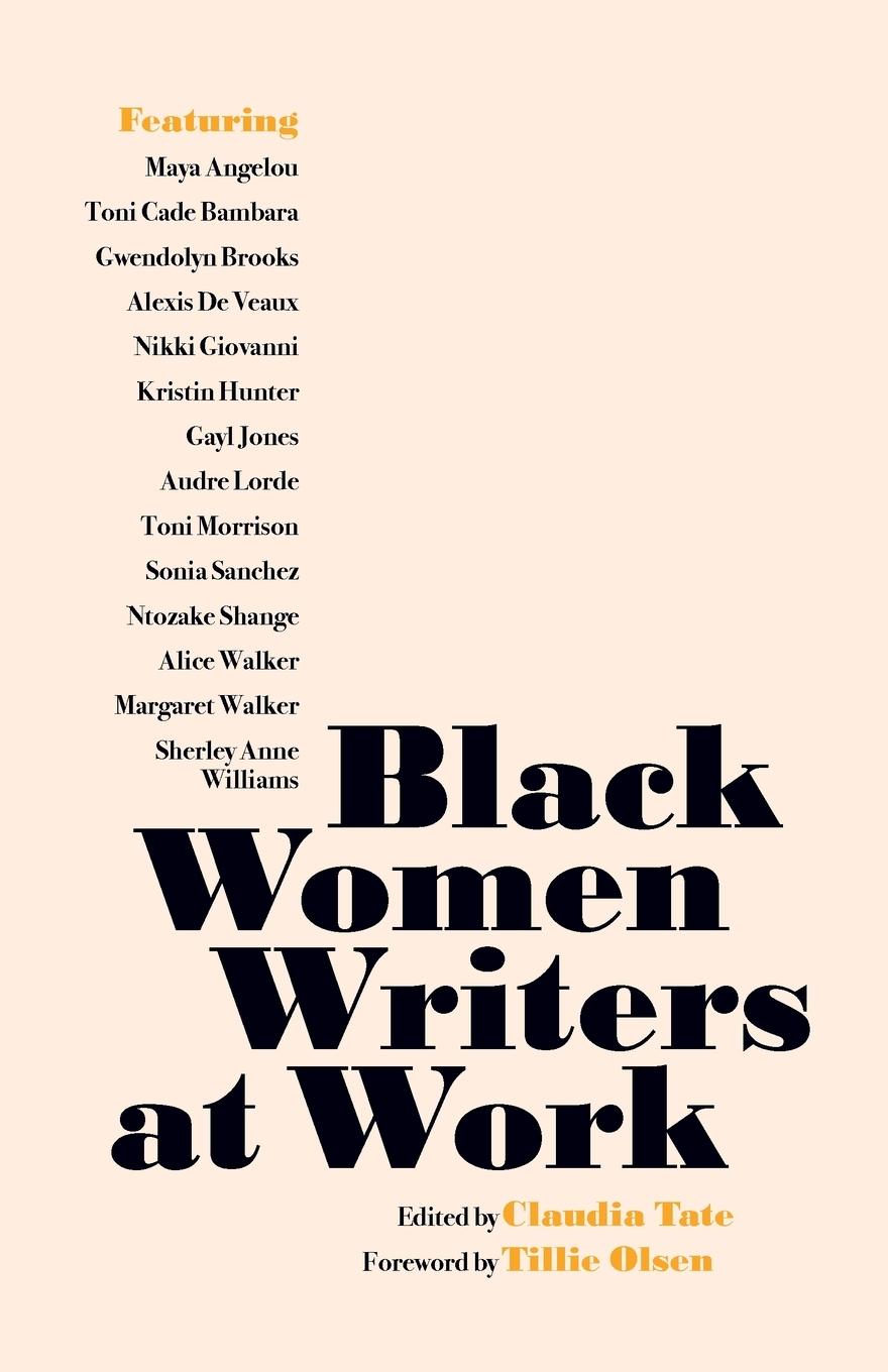 Cover: 9781642598407 | Black Women Writers at Work | Claudia Tate | Taschenbuch | Englisch