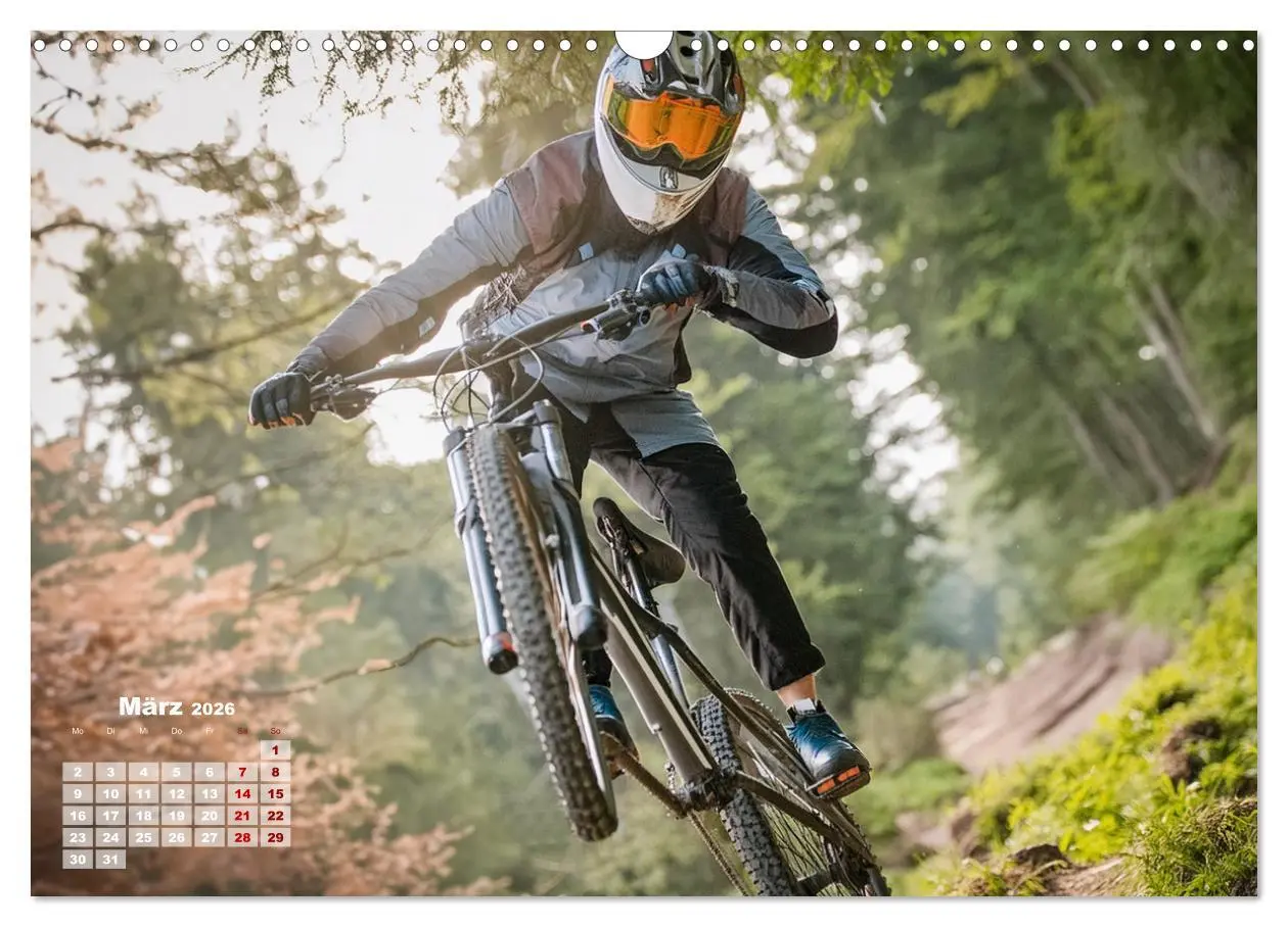 Bild: 9783457408407 | Abfahrtsrausch Downhill Aktion (Wandkalender 2026 DIN A3 quer),...