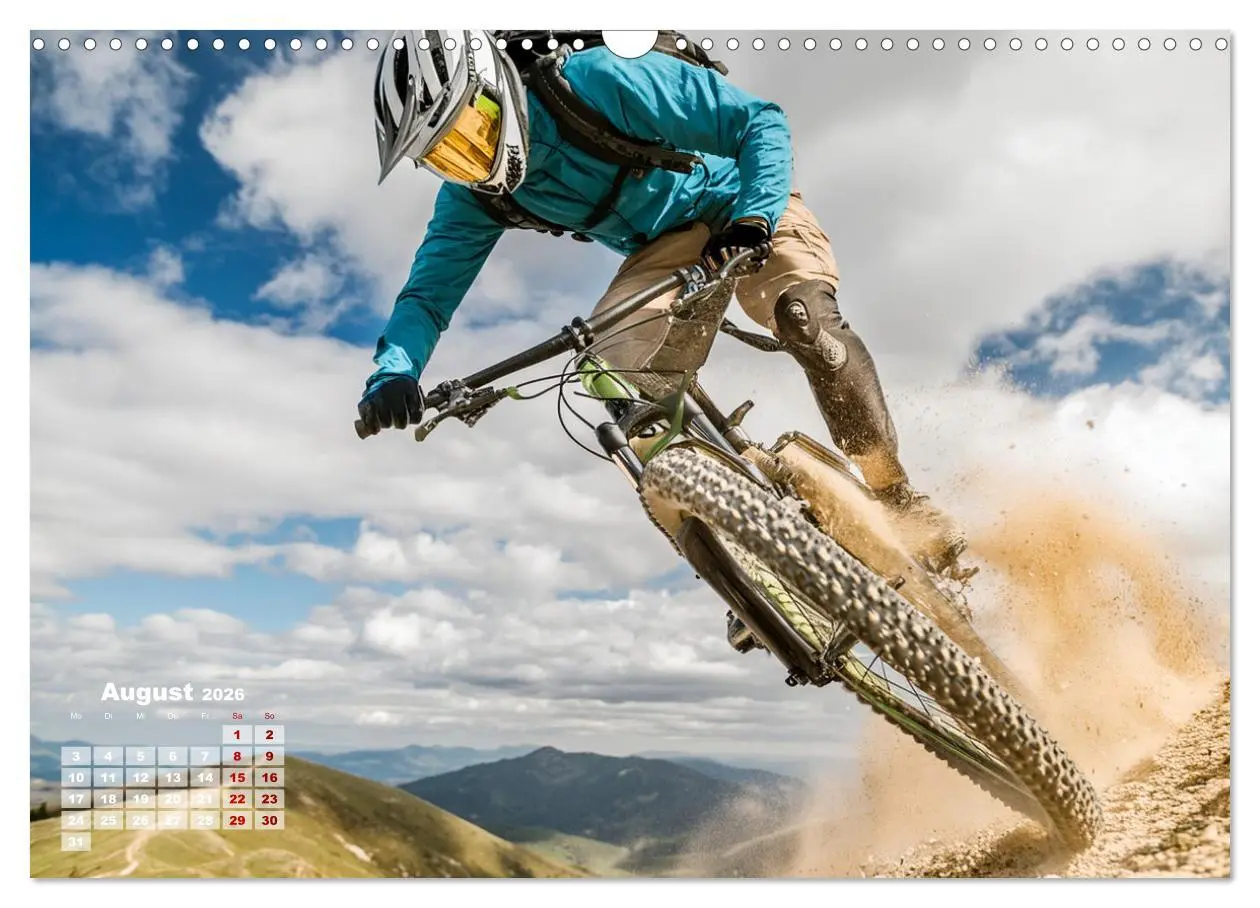 Bild: 9783457408407 | Abfahrtsrausch Downhill Aktion (Wandkalender 2026 DIN A3 quer),...