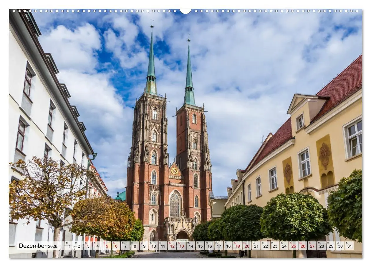 Bild: 9783457888407 | HISTORIE BRESLAU (Wandkalender 2026 DIN A2 quer), CALVENDO...