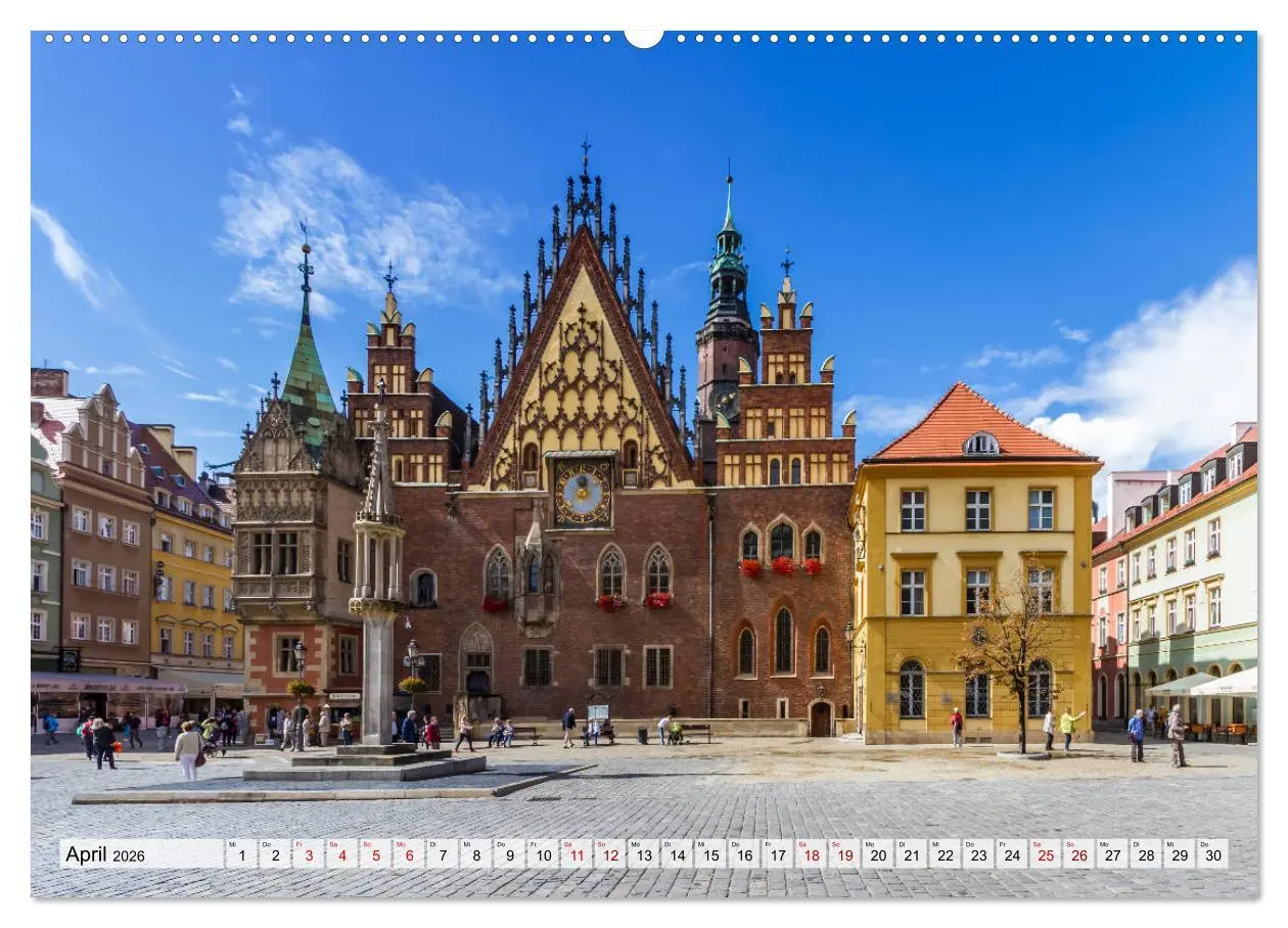 Bild: 9783457888407 | HISTORIE BRESLAU (Wandkalender 2026 DIN A2 quer), CALVENDO...