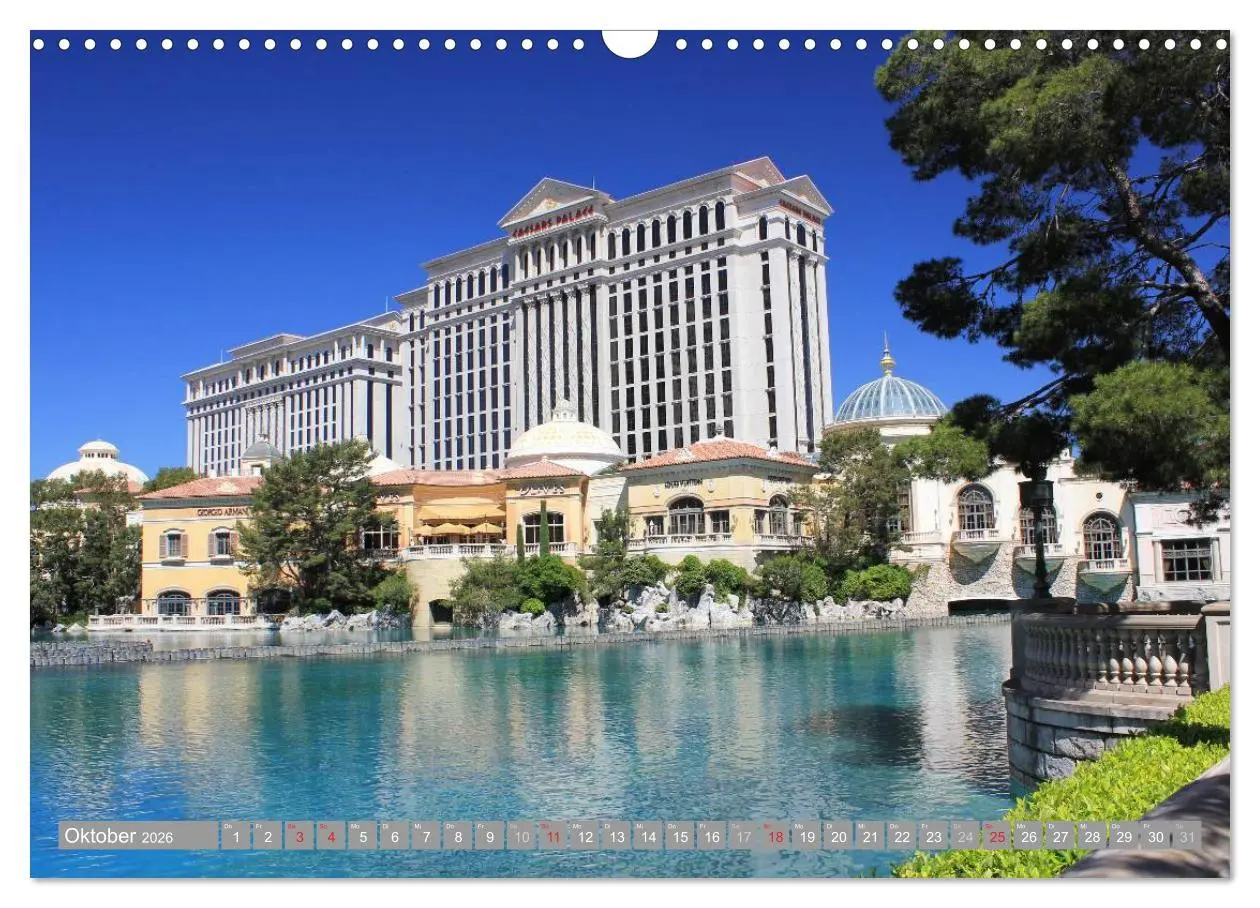 Bild: 9783516118407 | Las Vegas - Nevada (Wandkalender 2026 DIN A3 quer), CALVENDO...