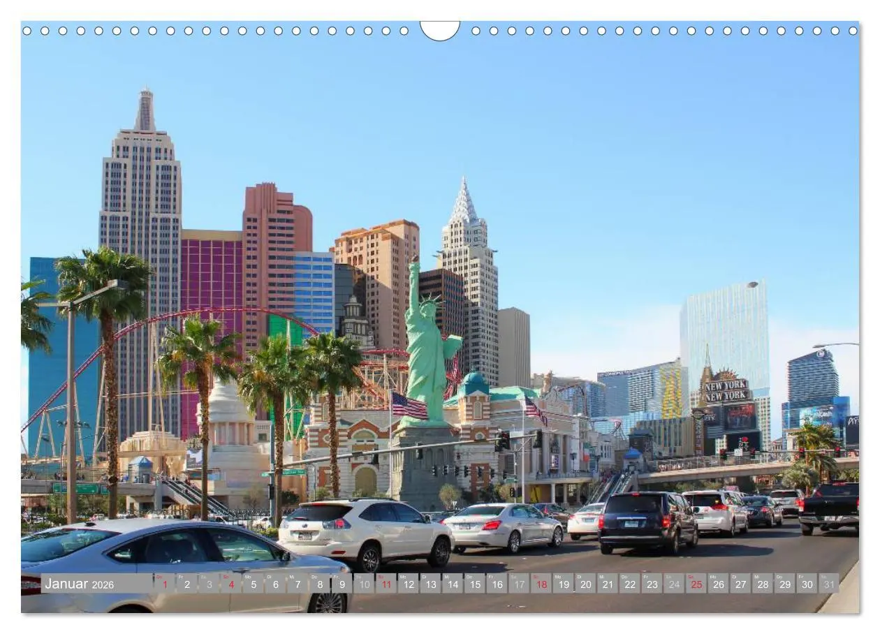 Bild: 9783516118407 | Las Vegas - Nevada (Wandkalender 2026 DIN A3 quer), CALVENDO...