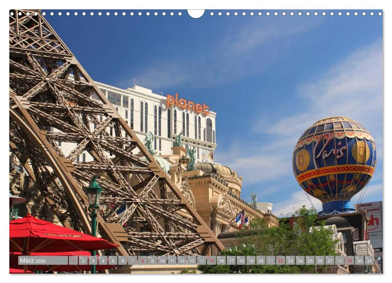 Bild: 9783516118407 | Las Vegas - Nevada (Wandkalender 2026 DIN A3 quer), CALVENDO...