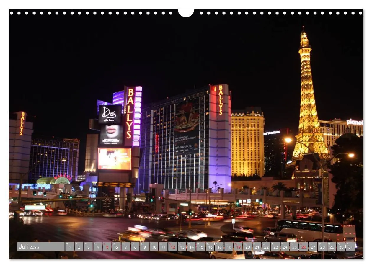 Bild: 9783516118407 | Las Vegas - Nevada (Wandkalender 2026 DIN A3 quer), CALVENDO...