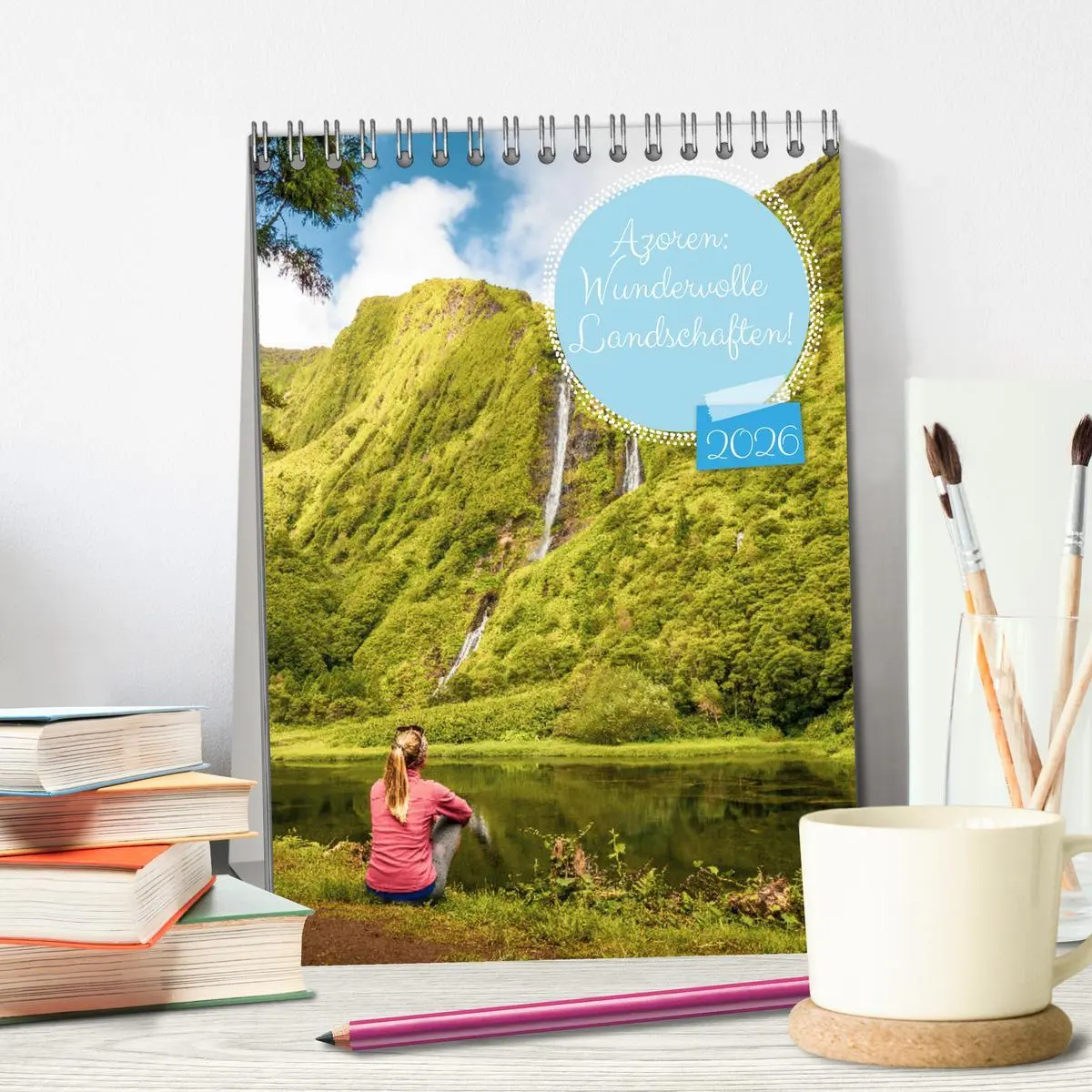 Bild: 9783516288407 | Azoren: Wundervolle Landschaften (Tischkalender 2026 DIN A5 hoch),...
