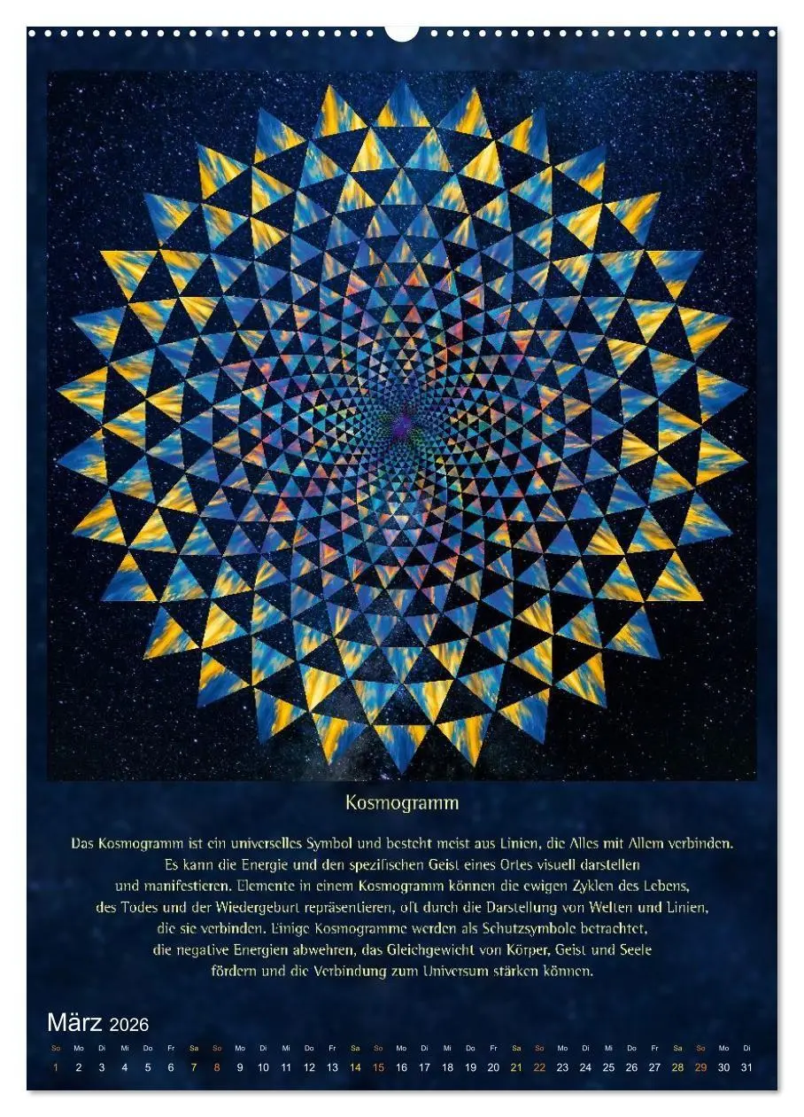 Bild: 9783516738407 | Heilige Geometrie und Bilder der Neuen Zeit (Wandkalender 2026 DIN...