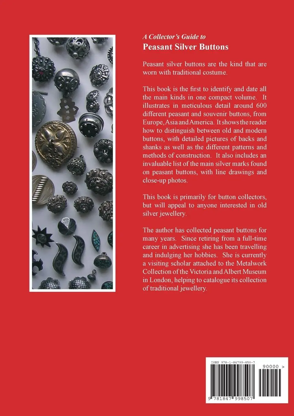 Rückseite: 9781847998507 | A collector's guide to peasant silver buttons | Jane Perry | Buch