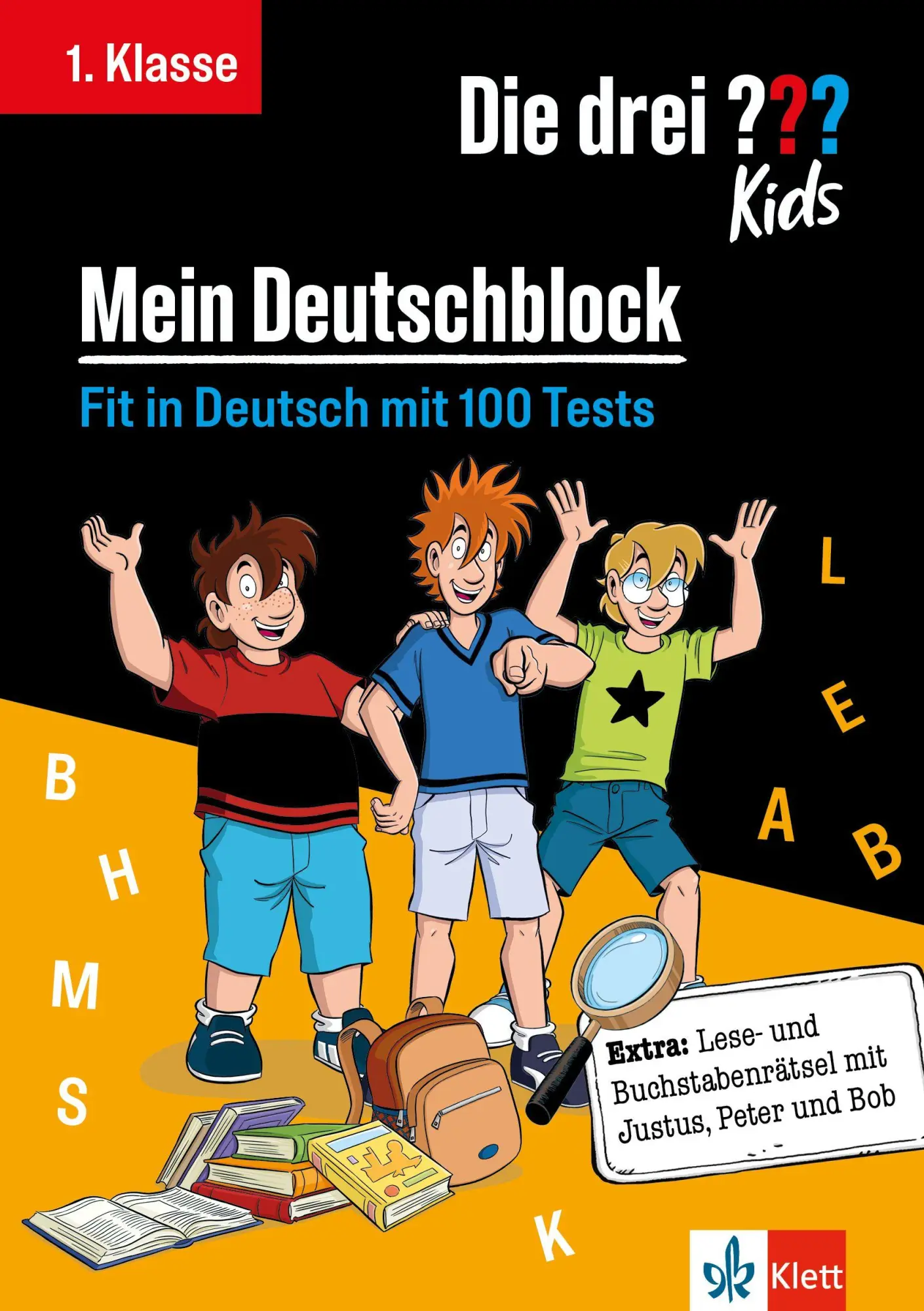 Cover: 9783129498507 | Die drei ??? Kids: Mein Deutschblock 1. Klasse | Taschenbuch | 128 S.