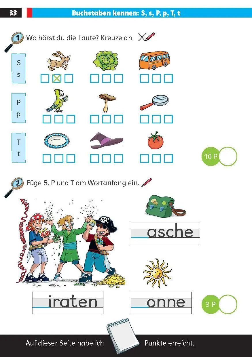 Bild: 9783129498507 | Die drei ??? Kids: Mein Deutschblock 1. Klasse | Taschenbuch | 128 S.