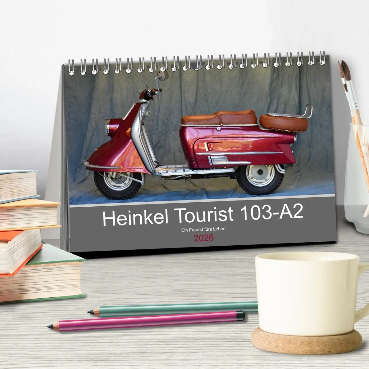 Bild: 9783457878507 | Heinkel Tourist 103-A2 Ein Freund fürs Leben (Tischkalender 2026...