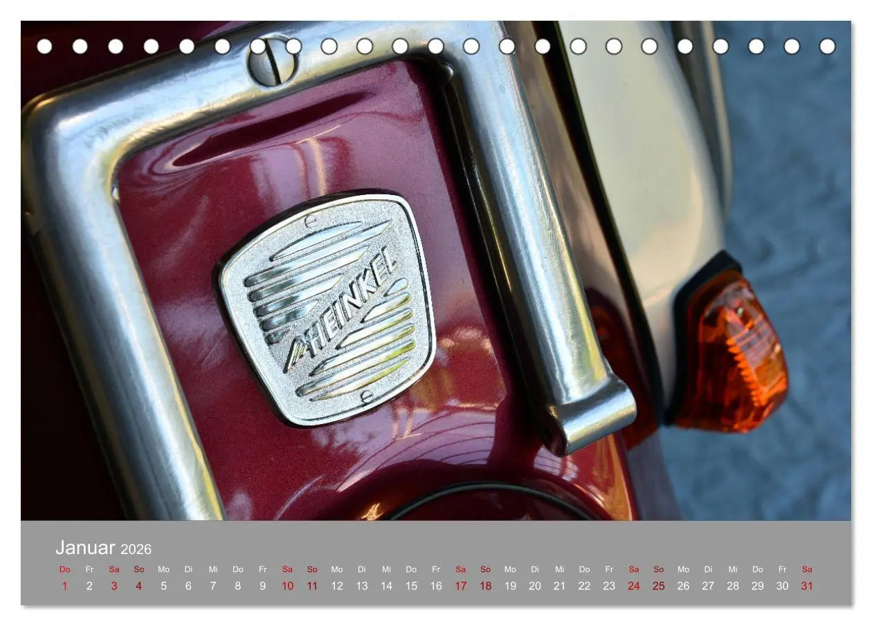 Bild: 9783457878507 | Heinkel Tourist 103-A2 Ein Freund fürs Leben (Tischkalender 2026...