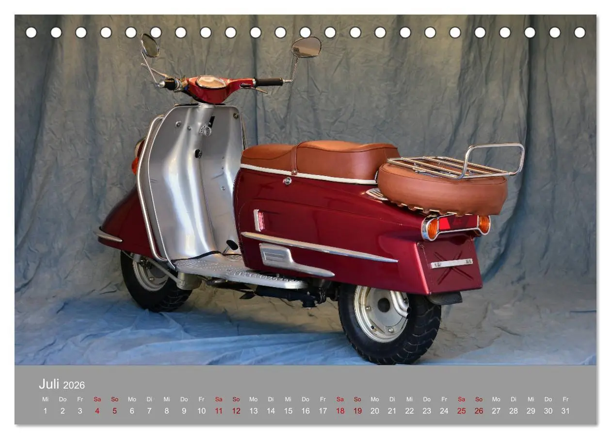 Bild: 9783457878507 | Heinkel Tourist 103-A2 Ein Freund fürs Leben (Tischkalender 2026...