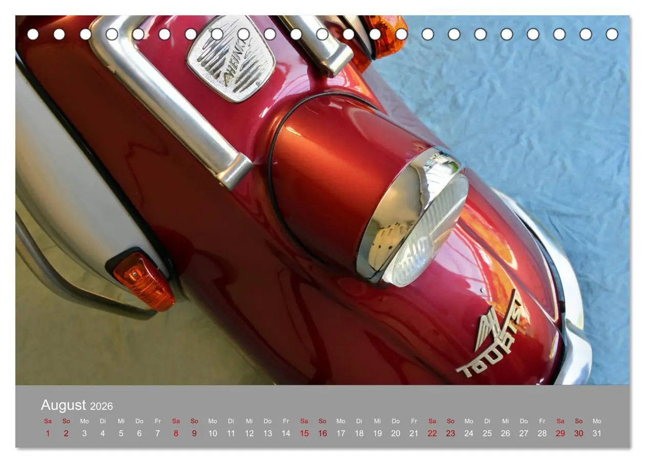 Bild: 9783457878507 | Heinkel Tourist 103-A2 Ein Freund fürs Leben (Tischkalender 2026...