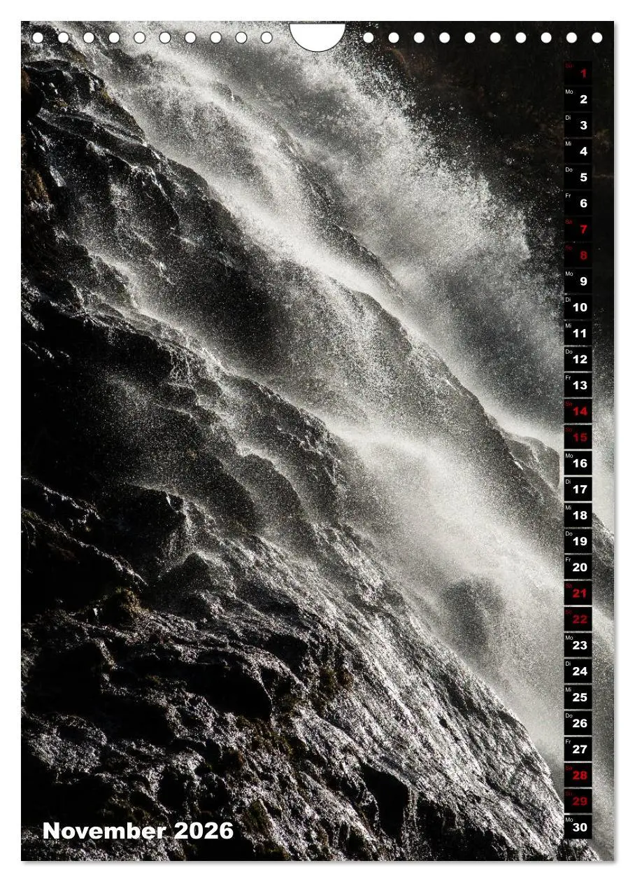 Bild: 9783516418507 | Wasserfälle. Beindruckende Schauspiele der Natur (Wandkalender 2026...