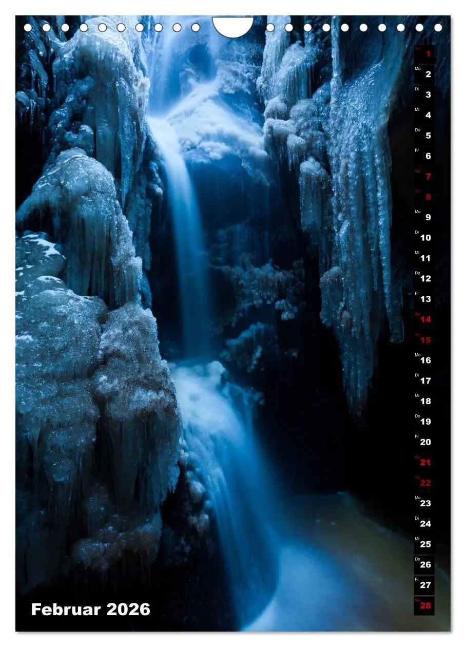 Bild: 9783516418507 | Wasserfälle. Beindruckende Schauspiele der Natur (Wandkalender 2026...