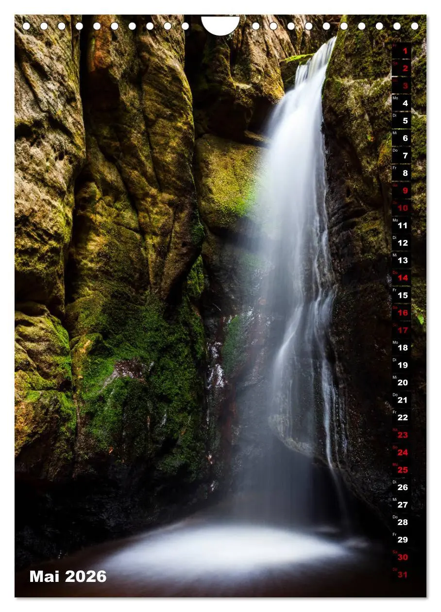 Bild: 9783516418507 | Wasserfälle. Beindruckende Schauspiele der Natur (Wandkalender 2026...