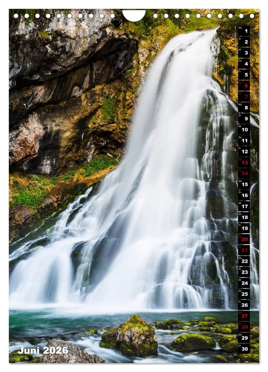 Bild: 9783516418507 | Wasserfälle. Beindruckende Schauspiele der Natur (Wandkalender 2026...