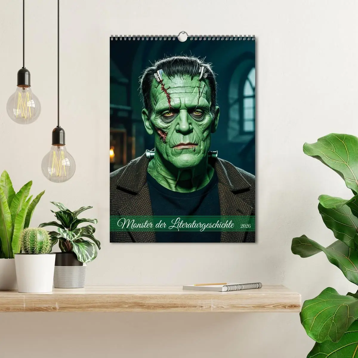 Bild: 9783516658507 | Monster der Literaturgeschichte (Wandkalender 2026 DIN A3 hoch),...