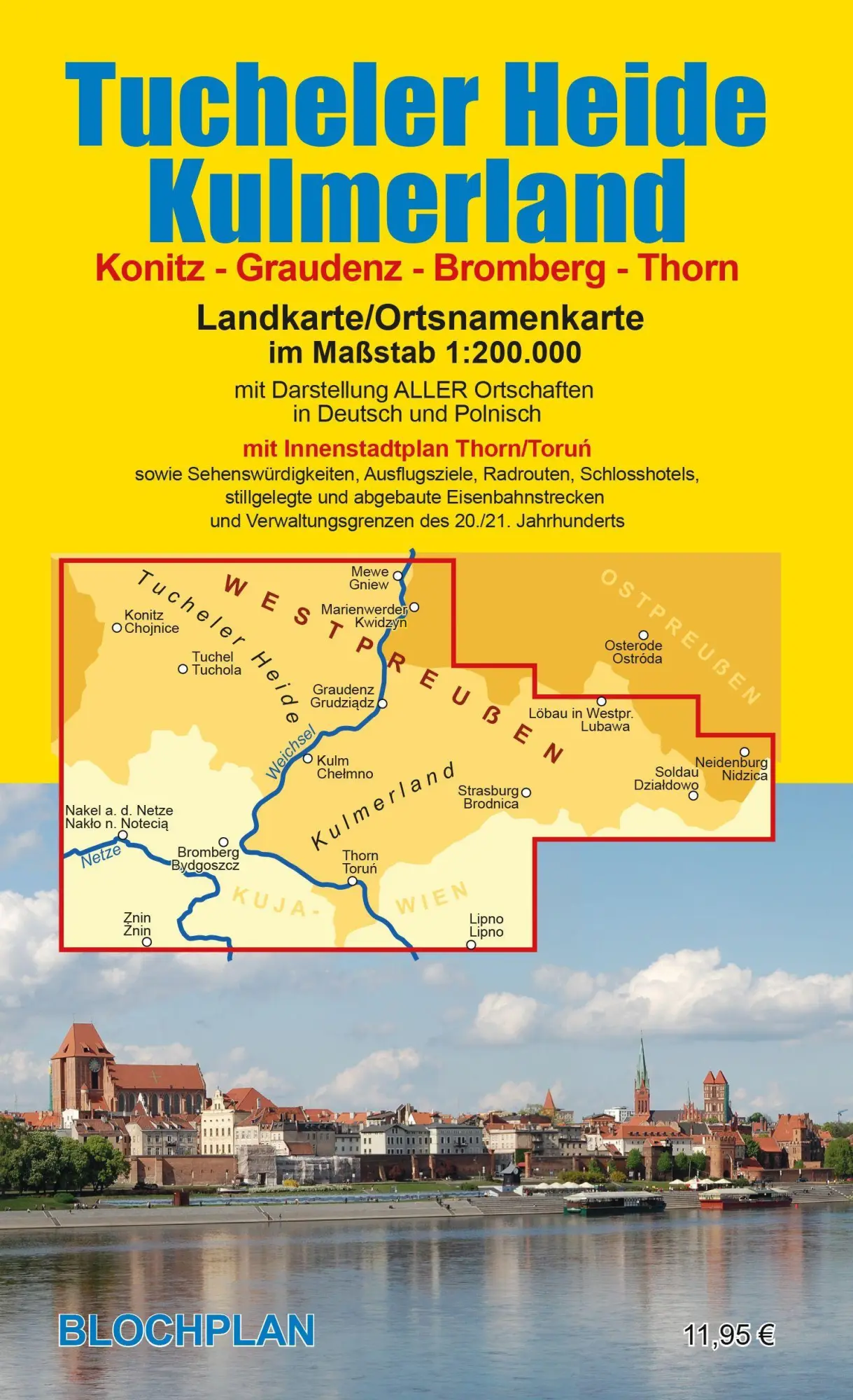 Cover: 9783982718507 | Tucheler Heide/Kulmerland | Dirk Bloch | (Land-)Karte | 2 S. | Deutsch