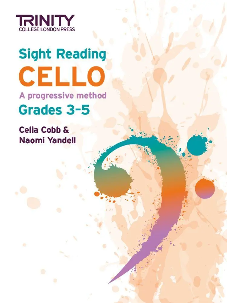 Cover: 9780857368607 | Trinity College London Sight Reading Cello: Grades 3-5 | LONDON | 2020