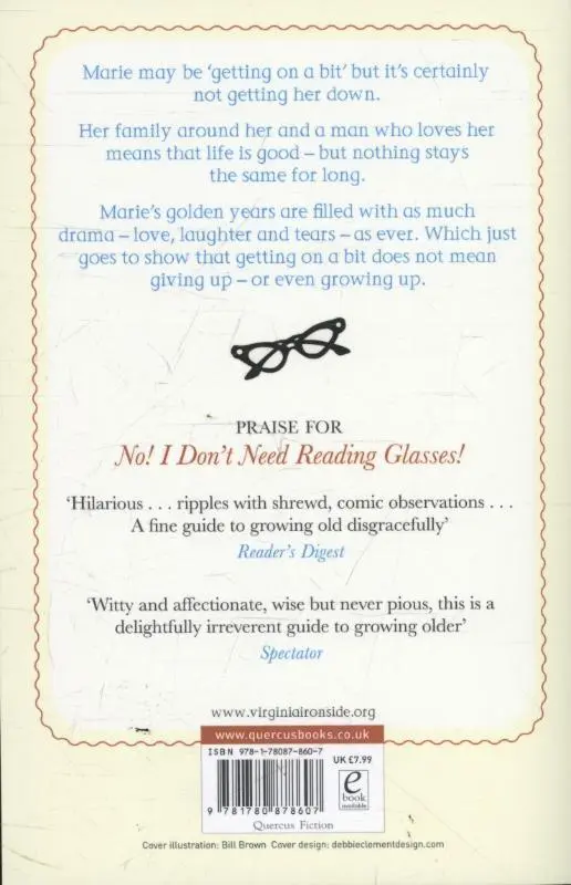 Rückseite: 9781780878607 | No! I Don't Need Reading Glasses | Marie Sharp 2 | Virginia Ironside