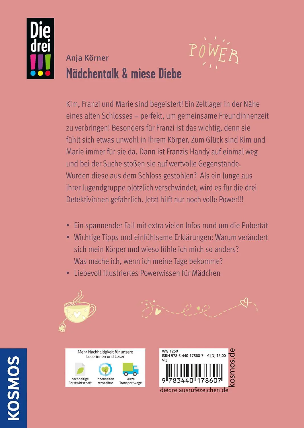 Bild: 9783440178607 | Die drei !!!, Mädchentalk &amp; miese Diebe | Anja Körner | Taschenbuch