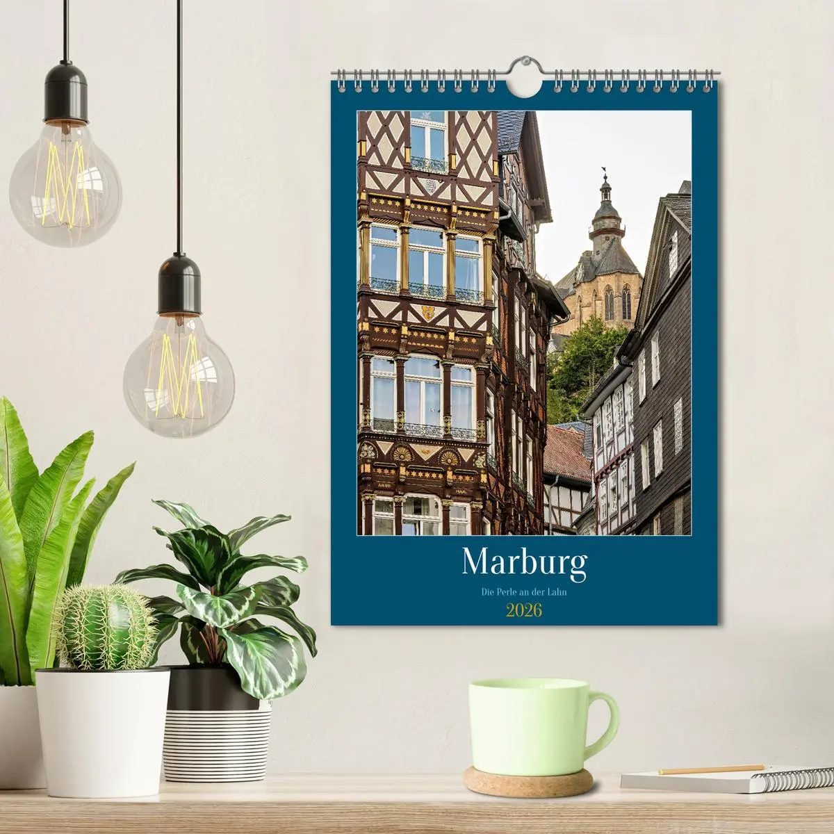 Bild: 9783457248607 | Marburg - Die Perle an der Lahn (Wandkalender 2026 DIN A4 hoch),...