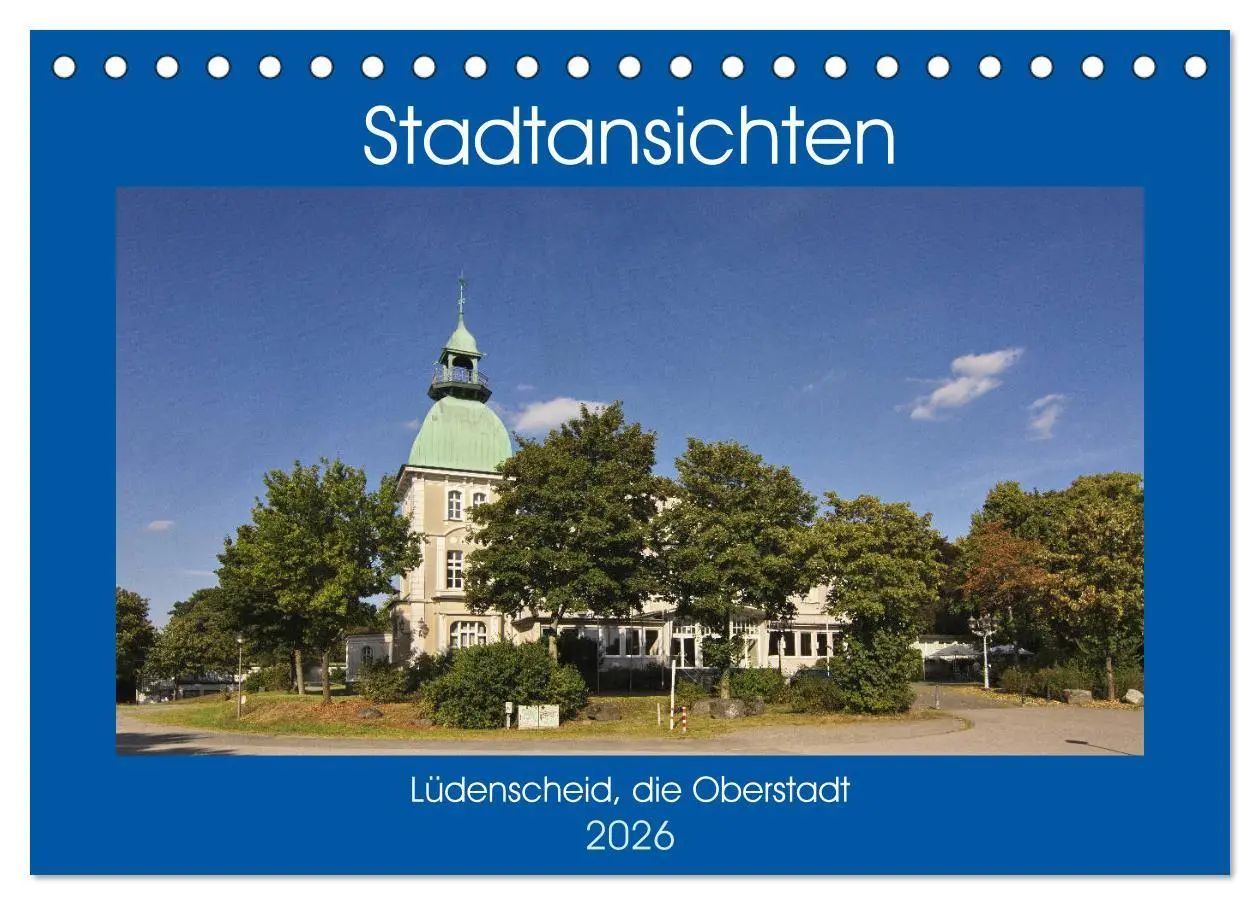 Cover: 9783457868607 | Stadtansichten Lüdenscheid, die Oberstadt (Tischkalender 2026 DIN...