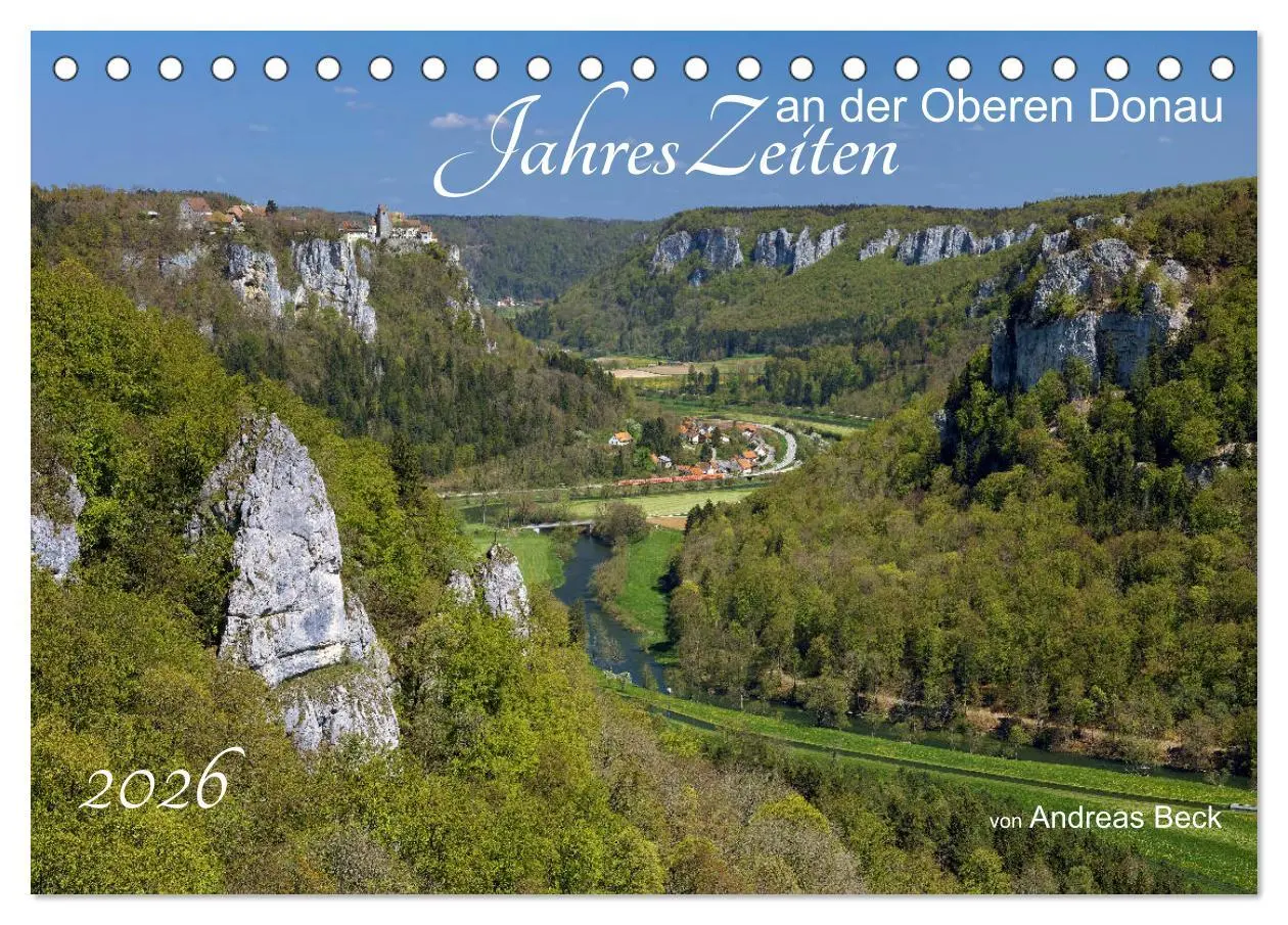 Cover: 9783457938607 | JahresZeiten an der Oberen Donau (Tischkalender 2026 DIN A5 quer),...