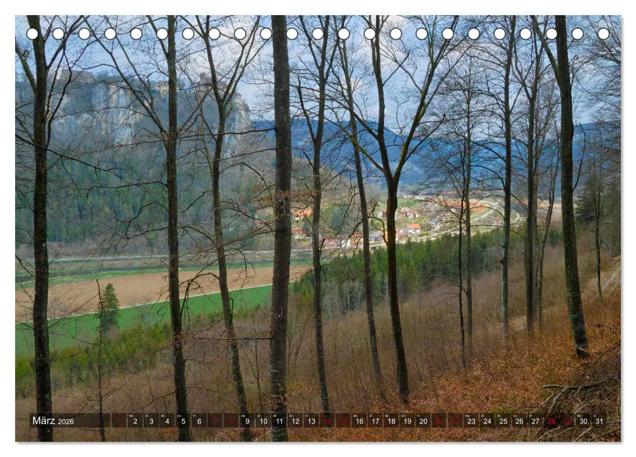 Bild: 9783457938607 | JahresZeiten an der Oberen Donau (Tischkalender 2026 DIN A5 quer),...