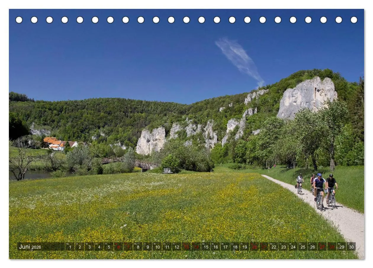 Bild: 9783457938607 | JahresZeiten an der Oberen Donau (Tischkalender 2026 DIN A5 quer),...