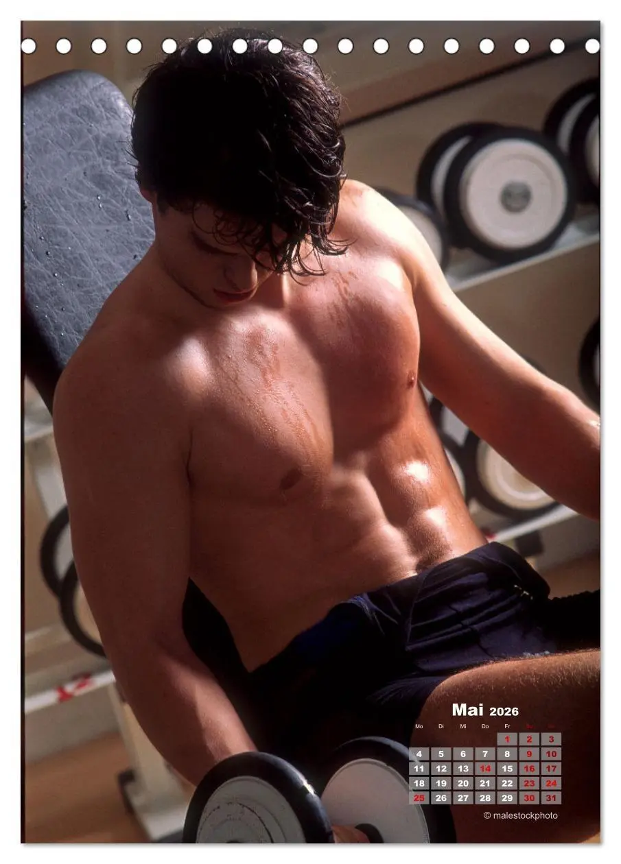 Bild: 9783516338607 | Nachts im Fitness (Tischkalender 2026 DIN A5 hoch), CALVENDO...