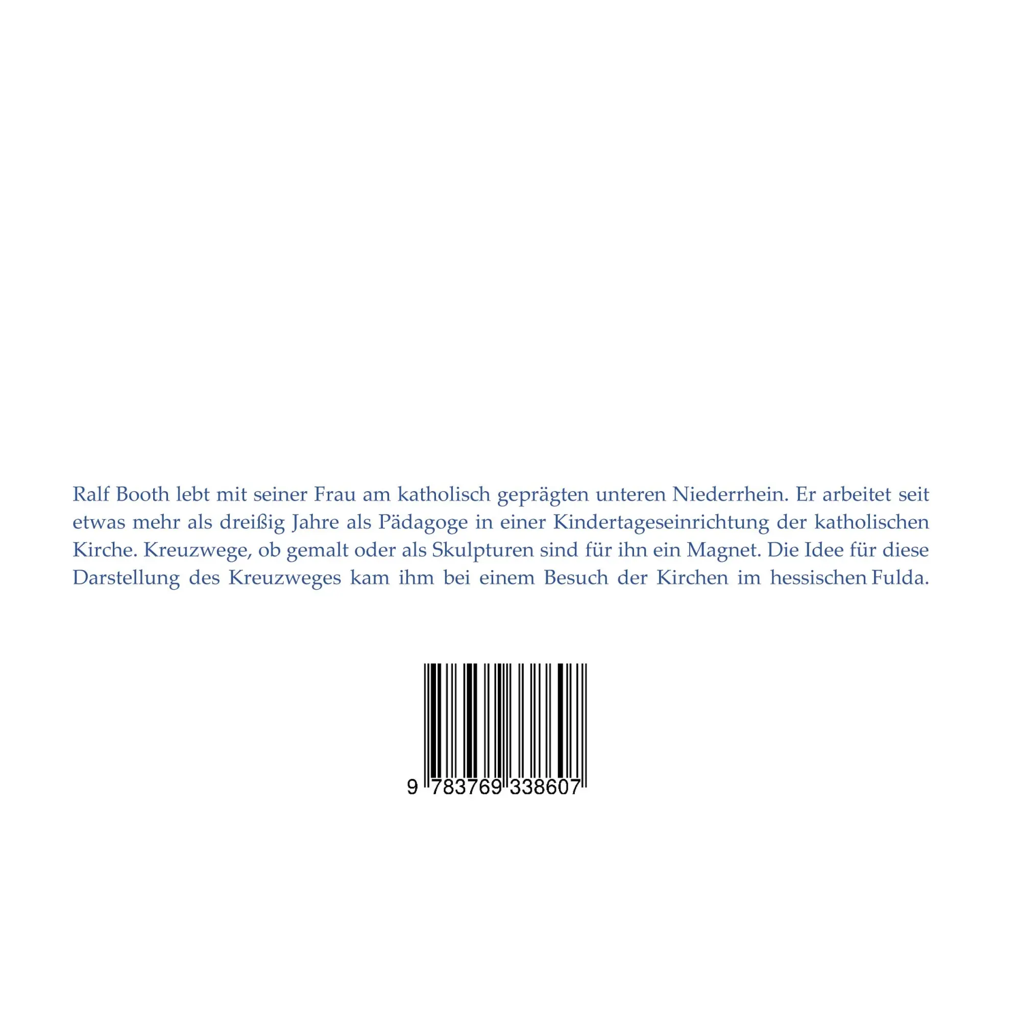 Rückseite: 9783769338607 | Jesus nimmt es in die Hand | Ralf Booth | Taschenbuch | 32 S. | 2025