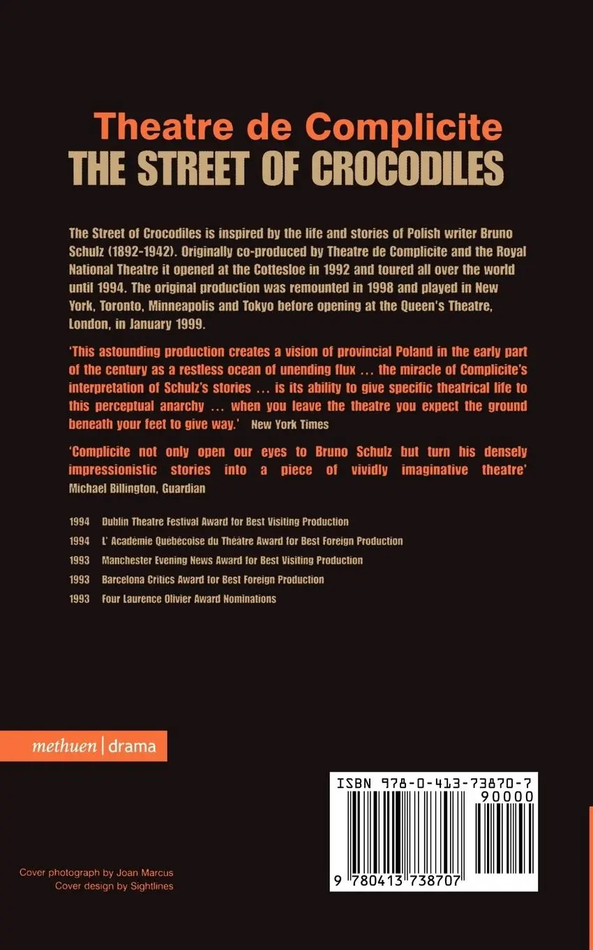 Rückseite: 9780413738707 | The Street of Crocodiles | Bruno Schulz (u. a.) | Taschenbuch | 2007