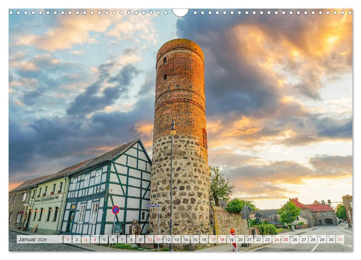 Bild: 9783457788707 | Jüterbog Impressionen (Wandkalender 2026 DIN A3 quer), CALVENDO...