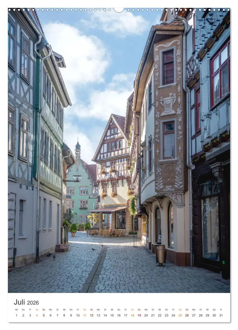 Bild: 9783516328707 | Kurort Schmalkalden (Wandkalender 2026 DIN A2 hoch), CALVENDO...