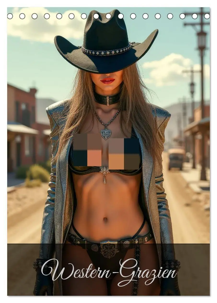 Cover: 9783516948707 | Western-Grazien (Tischkalender 2027 DIN A5 hoch), CALVENDO...