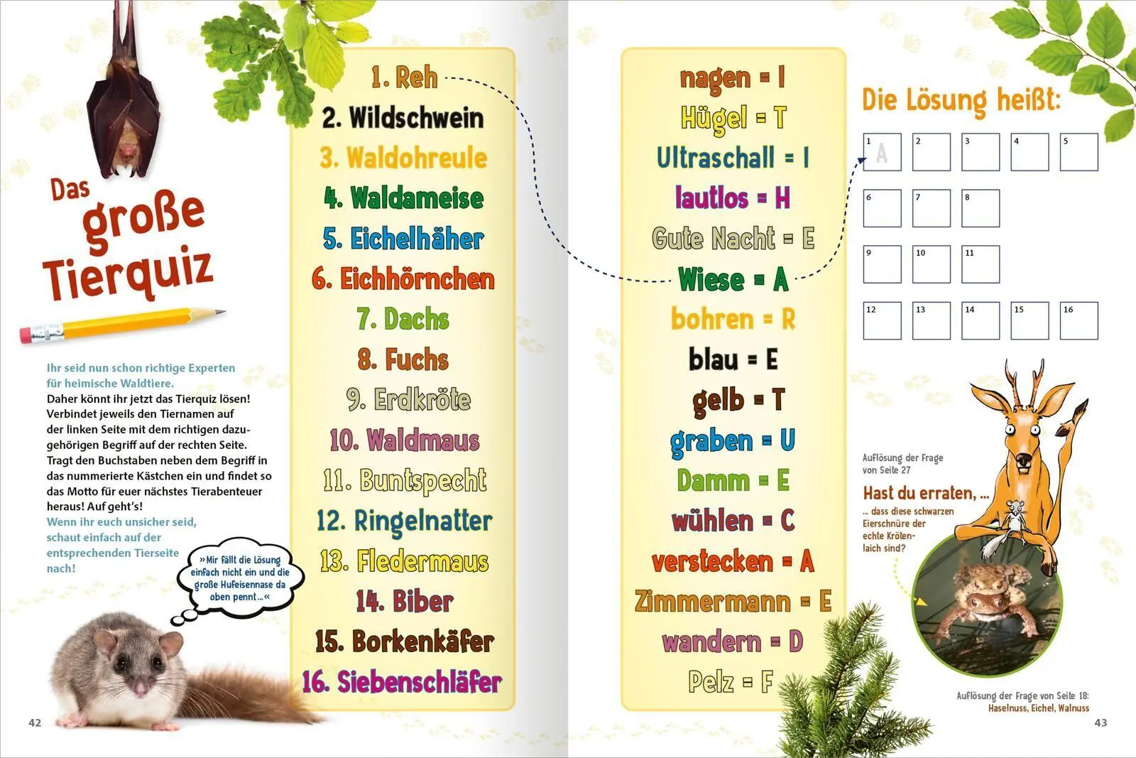 Bild: 9783845868707 | Unsere Wälder | Heimische Bäume und Tiere erkennen und verstehen