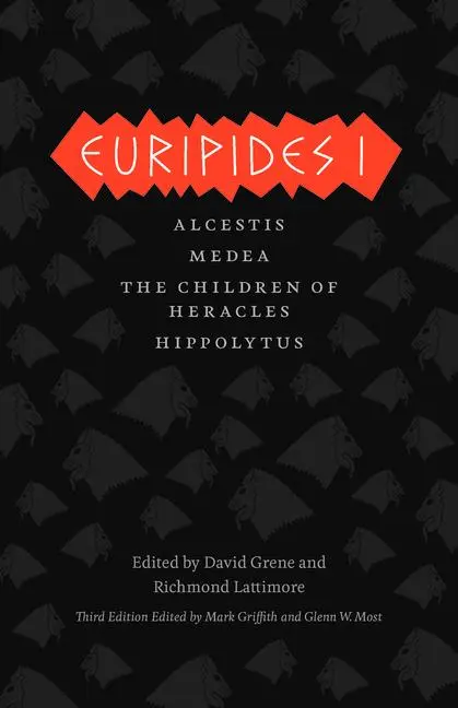 Cover: 9780226308807 | Euripides I | Alcestis/Medea/The Children of Heracles/Hippolytus