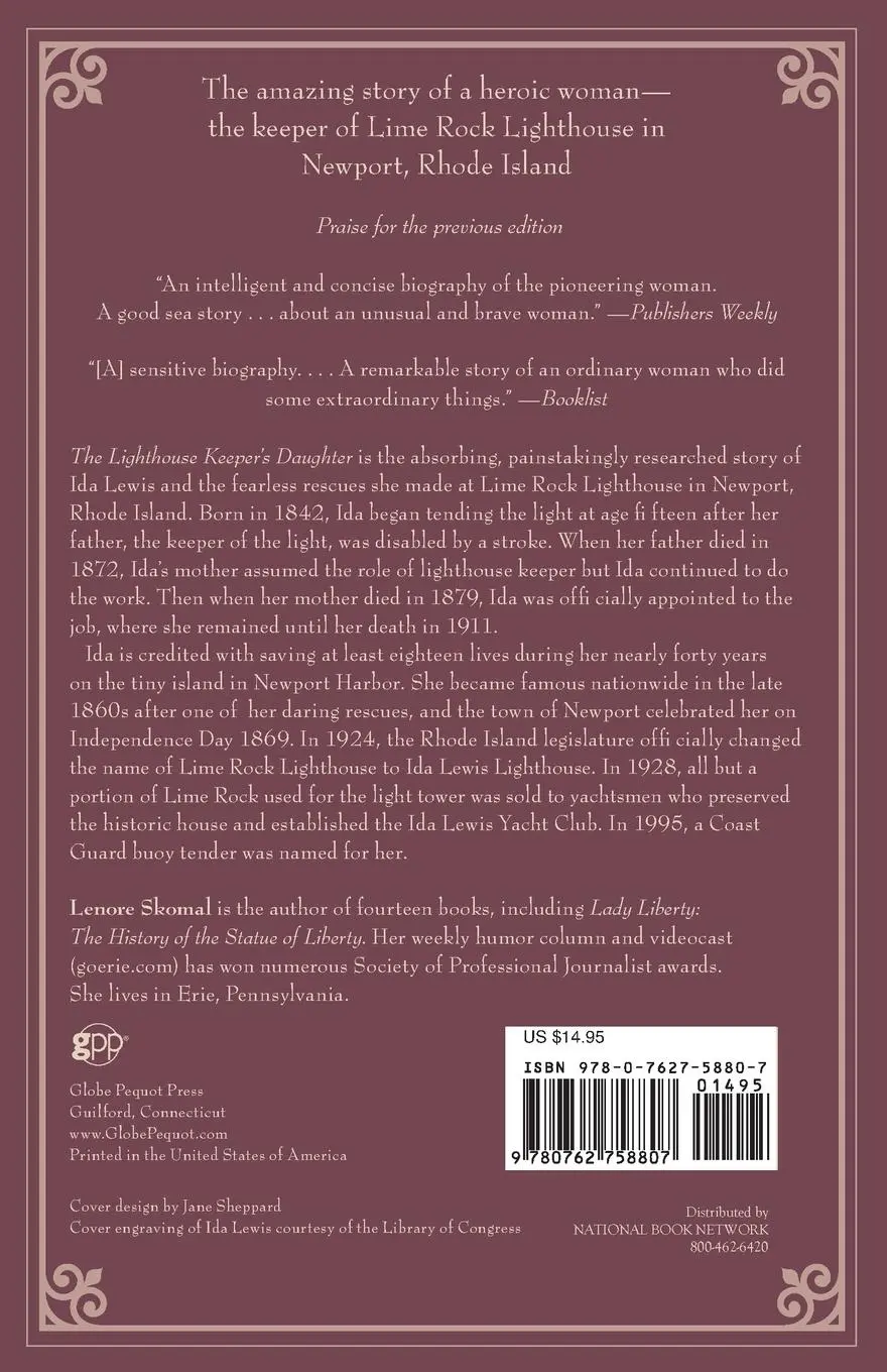Rückseite: 9780762758807 | Lighthouse Keeper's Daughter | Lenore Skomal | Taschenbuch | Englisch