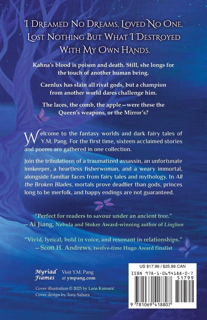 Rückseite: 9781069418807 | All the Broken Blades | Epic Fantasy &amp; Dark Fairy Tales | Y. M. Pang